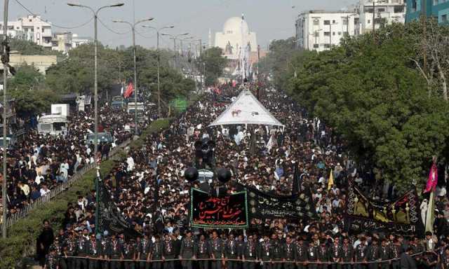 کراچی: چہلم حضرت امام حسینؓ کامرکزی جلوس جمعے کو نشترپارک سے برآمد ہوگا