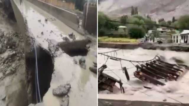 گلگت اور آزاد کشمیر میں شدید بارش اور گلیشیئر پھٹنے سے تباہی، 17 افراد جاں بحق