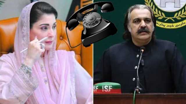 پنجاب کے وسائل کے پی حکومت، عوام کی مدد کیلئے تیار ہیں: مریم کا علی امین کو فون