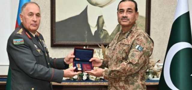 فیلڈ مارشل عاصم منیر کو آذربائیجان کے اعلیٰ ‘پیٹریاٹک وار میڈل’ سے نواز دیا گیا