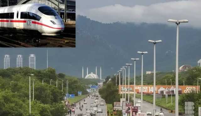 جڑواں شہروں کے درمیان جدید تیز رفتار ٹرین چلانے کا فیصلہ