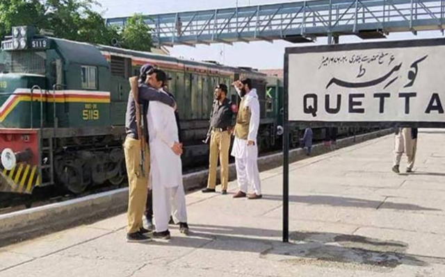کوئٹہ سے پشاور کیلئے جعفر ایکسپریس کی سروس 3 روز کیلئے معطل