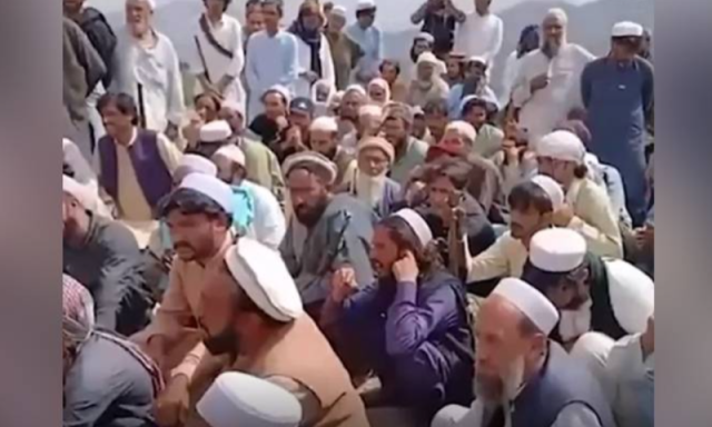 مشتی قبیلے کا خواج کے ظلم وجبراور بھتہ خوری کیخلاف جرگہ