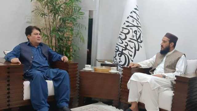مشیر اطلاعات خیبر پختونخوا بیرسٹر سیف کی افغان سفیر سے ملاقات، اہم امور پر تبادلہ خیال