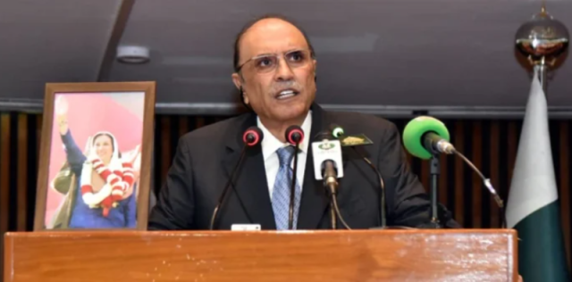 صدر آصف علی زرداری کا سنکیانگ نائب گورنر کے عشائیے میں شرکت