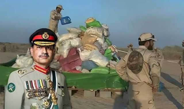 فیلڈ مارشل عاصم منیر کے حکم پر بلوچستان میں منشیات کے خلاف کریک ڈاؤن