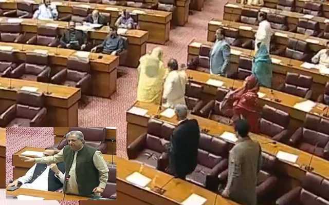 وزیراعلیٰ پنجاب مریم نواز کی تقریر کے خلاف پاکستان پیپلز پارٹی کا قومی اسمبلی سے واک آئوٹ، اعظم نذیرتارڑ کی معذرت
