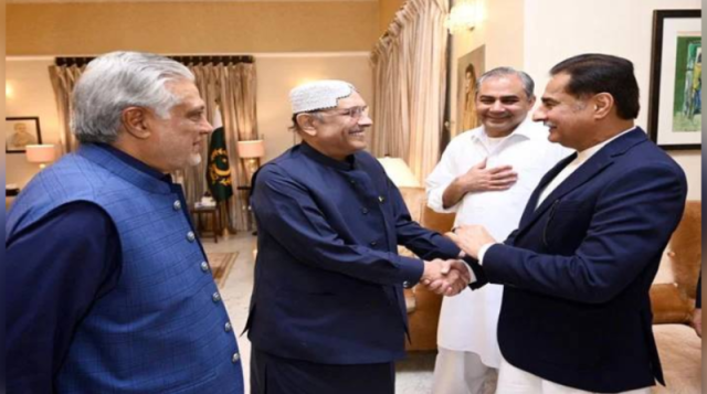 صدر زرداری کا مصالحتی کردار، ن لیگ اور پیپلز پارٹی میں کشیدگی کم کرنے کی کوشش