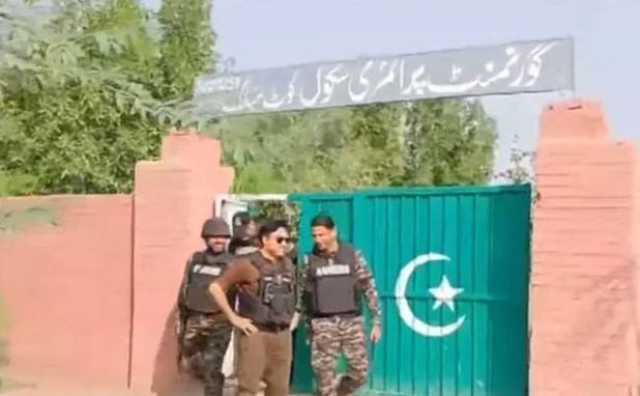 پنجاب خیبرپختونخوا سرحدی پٹی پر سرکاری سکول کا قبضہ دہشتگردوں سے واپس