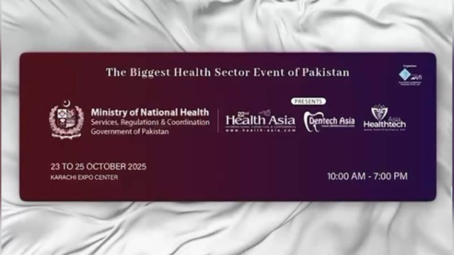 کراچی میں 22ویں ہیلتھ ایشیا 2025 نمائش کامیابی سے اختتام پذیر