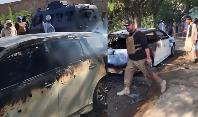 شمالی وزیرستان: دہشت گرد حملے میں 6 افراد جان سے گئے، گاڑی نذرِ آتش