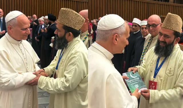 مولانا عبدالخبیر آزاد کی پوپ لیو سے ملاقات، امن اور ہم آہنگی کے لیے مشترکہ اقدامات پر تبادلہ خیال