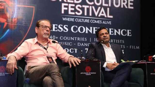 آرٹس کونسل آف پاکستان میں ورلڈ کلچر فیسٹیول سے متعلق تقریب کا انعقاد