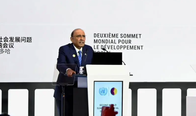 مخالف فریق کی جانب سے سندھ طاس معاہدے کی خلاف ورزی کی جا رہی ہے:صدر