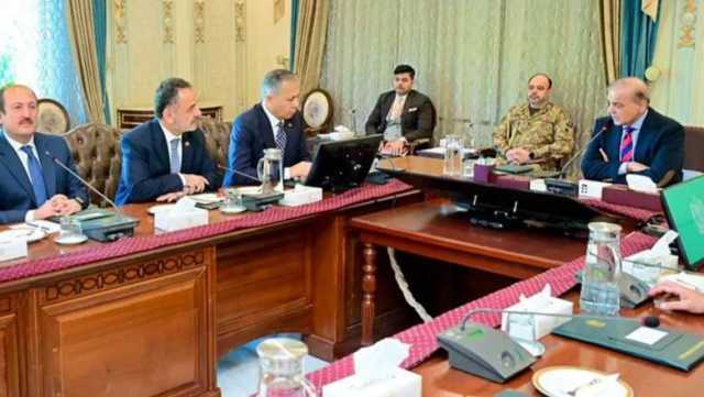 شہباز شریف سے ترک وزیر داخلہ کی ملاقات، دوطرفہ تعاون مضبوط بنانے کےعزم کا اعادہ