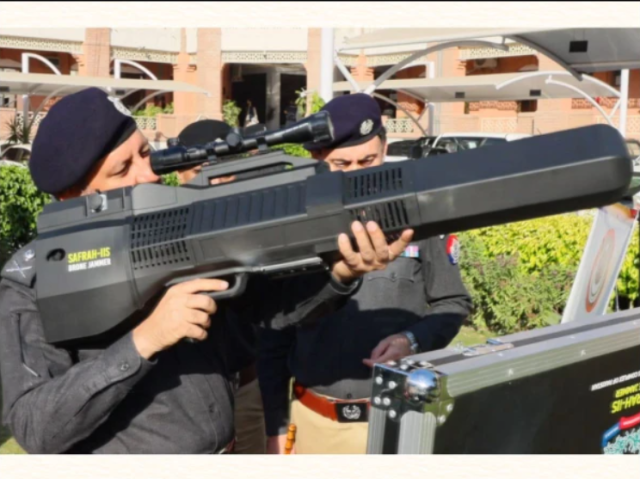 خیبرپختونخوا پولیس نے جدید ٹیکنالوجی سے لیس اسلحہ حاصل کر لیا