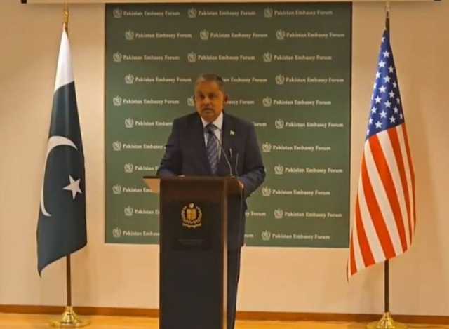 مضبوط و پائیدار پاک امریکہ تعلقات بہتر معاشی روابط اور موثر سرمایہ کاری سے وابستہ ہیں: رضوان سعید شیخ