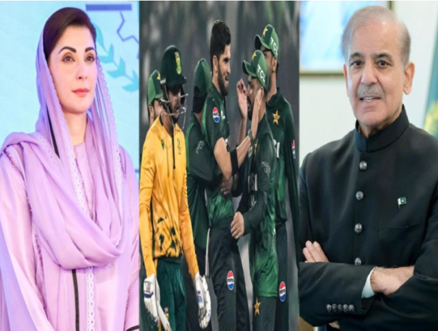 سیریز جیتنے پر وزیر اعظم اور وزیر اعلیٰ پنجاب کی قومی ٹیم کو مبارکباد