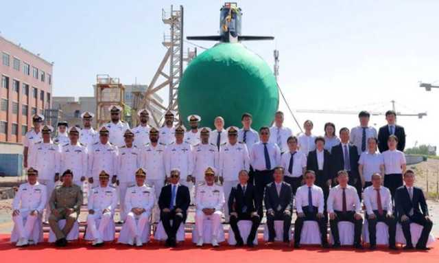 پاکستان کی پہلی ہانگور کلاس آبدوز آئندہ سال لانچ ہونے کا امکان