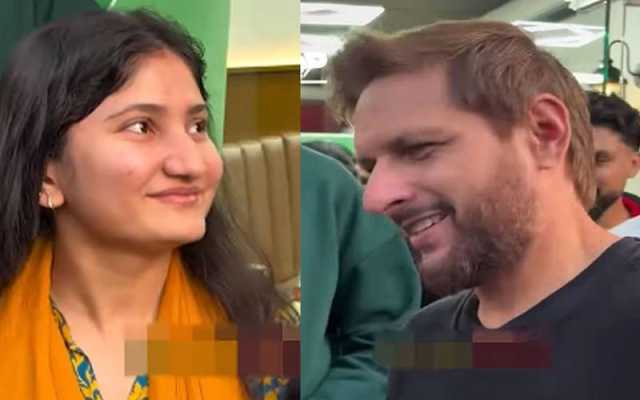 مداح کی مشہور آل راؤنڈر شاہد آفریدی کی تعریف، آفریدی کے دلچسپ جواب کی ویڈیو سوشل میڈیا پر وائرل