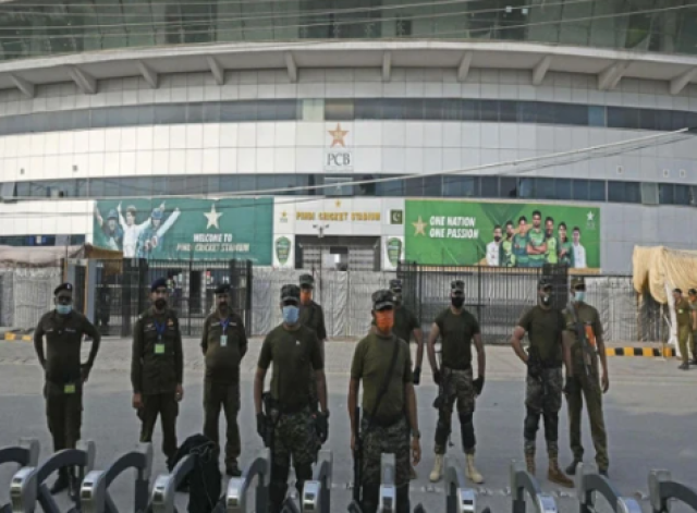 راولپنڈی میں پاکستان اور سری لنکا ون ڈے سیریز کے دوران 5,500 اہلکار تعینات