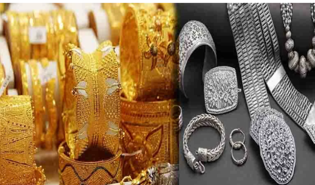 سونے کی قیمت برقرار، چاندی کی قیمت میں اضافہ