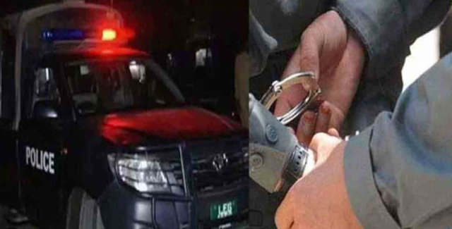 پولیس کی جوابی فائرنگ، ایک ڈاکو زخمی حالت میں گرفتار