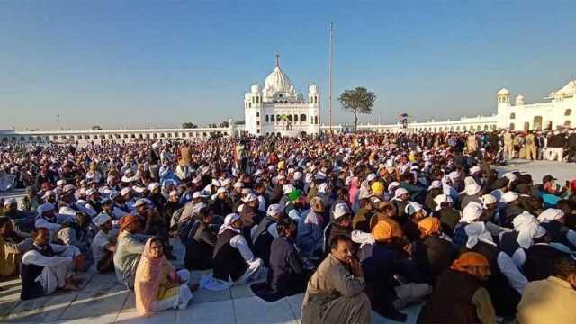 بابا گورو نانک کے جنم دن کی تقریبات کا آخری روز، بھارت نے راہداری نہ کھولی