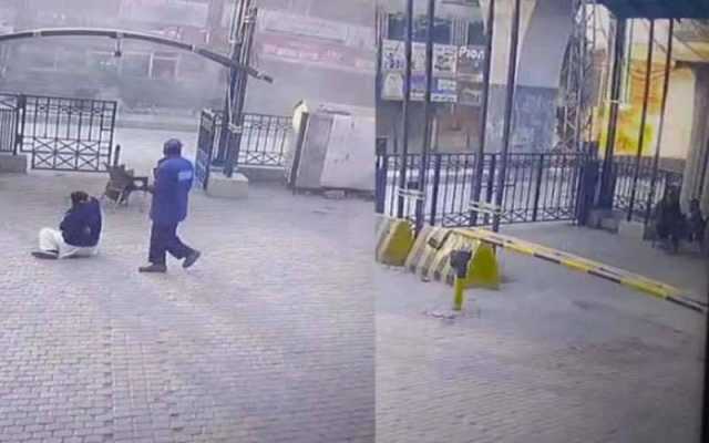 پشاور : فیڈرل کانسٹیبلری ہیڈکوارٹر پر خودکش دہشتگردوں کے حملے کی سی سی ٹی وی فوٹیج سامنے آ گئی۔