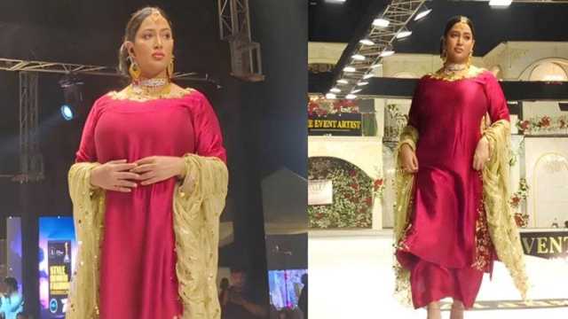 متھیرا کی ریمپ واک، سوشل میڈیا پر نئی بحث چھڑ گئی