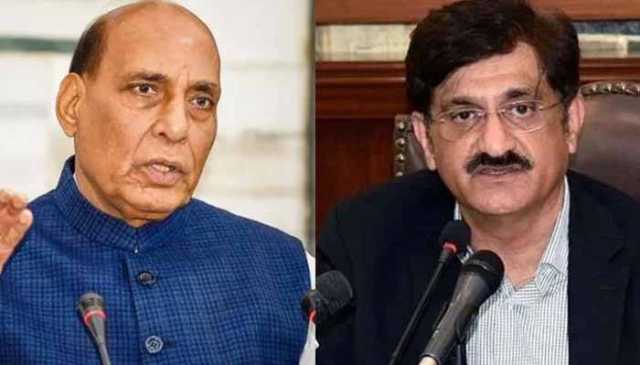 مراد علی شاہ کا سندھ سے متعلق بیان پر بھارتی وزیر دفاع کو کرارا جواب