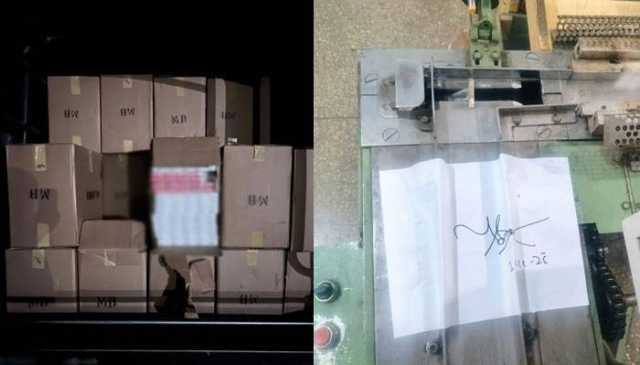مردان میں اہم سیاسی شخصیت کی سگریٹ فیکٹری پر چھاپہ، فیکٹری سیل