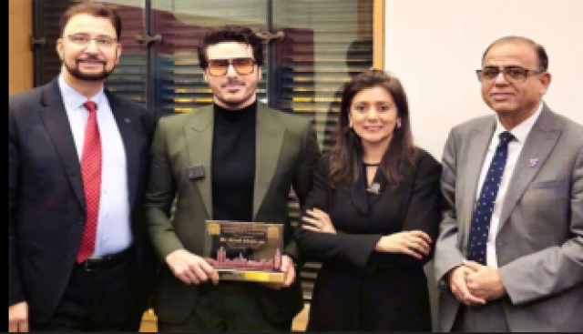 احسن خان کو برطانوی پارلیمنٹ میں خصوصی اعزاز