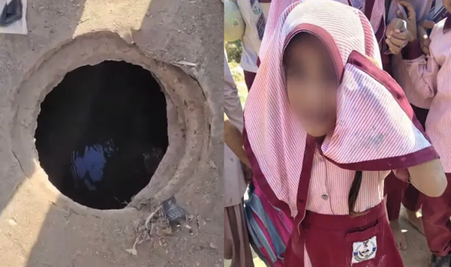 کراچی : ایک اور بچی کھلے گٹر میں گرگئی، راہ گیر نے بروقت باہر نکال لیا