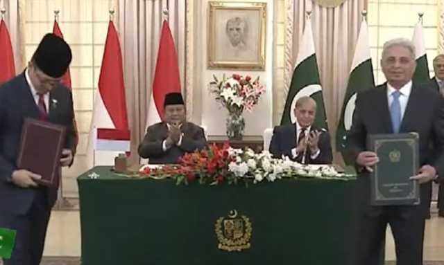 پاکستان اور انڈونیشیا کے درمیان تعاون کے 7 معاہدوں اور مفاہمتی یادداشتوں پر دستخط