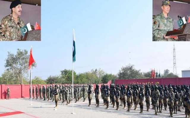 پاک آرمی اور چین کی پیپلز لبریشن آرمی کی مشترکہ فوجی مشق ’’وارئیر- IX‘‘ کا باقاعدہ آغاز