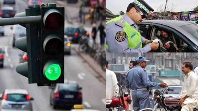 ٹریفک قوانین کی خلاف ورزی:پنجاب بھر میں کریک ڈاؤن تیز