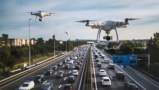 کراچی : فضا سے ای چالان کا آغاز، ڈرون سے نگرانی ہوگی