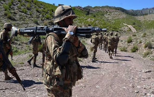 سیکیورٹی فورسز کی مستونگ میں کارروائی کے دوران فتنہ الہندوستان کے 6 دہشت گرد ہلاک