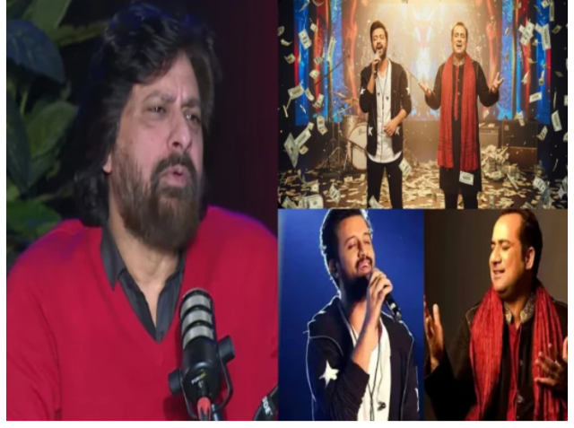 عاطف اسلم اور راحت فتح علی خان لالچی ہیں، جواد احمد
