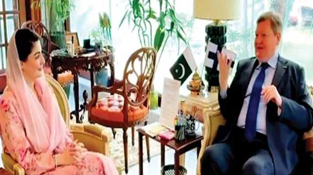 فن لینڈ کے سفیر کی ملاقات، روابط بڑھانے پر اتفاق سلام ہے پاک فضائیہ: مریم نواز 