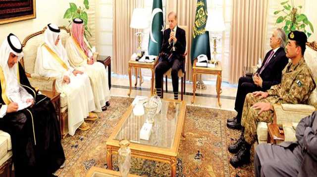 شہباز شریف سے ملاقات، آرمی چیف بھی موجود تھے، پاکستان اور بھارت کشیدگی کم، تنازعات حل کریں: سعودی وزیر
