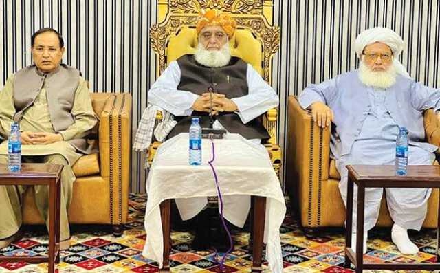 کرپشن: جے یو آئی (ف) کا خیبر پی کے میں عید کے بعد عوامی مہم چلانے کا اعلان