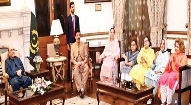 موسمیاتی تبدیلیوں کے باعث پاکستان سب سے زیادہ متاثر، چیلنجز کیلئے اقدامات کر رہے: زرداری