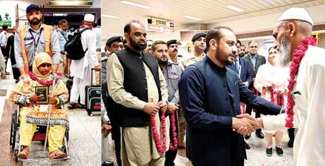 حجاج کی واپسی، لاہور، اسلام آباد، کراچی میں پروازیں پہنچ گئیں