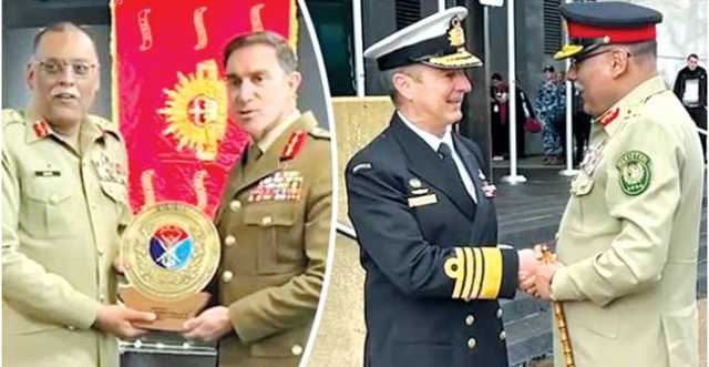 جنرل ساحر کا دورہ آسٹریلیا اعلیٰ سول و عسکری قیادت سے ملاقاتیں