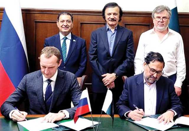 پاکستان، روس میں سٹیل ملز کی بحالی کیلئے پروٹوکول پر دستخط