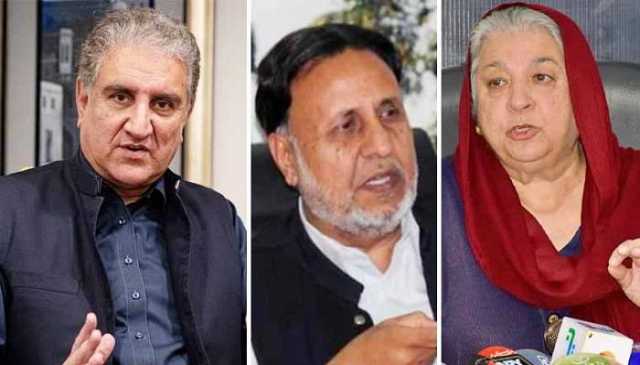 شیرپائو پل جلائو گھیرائواور دیگر 9مئی مقدمات : احمر بھچر ‘ یاسمین راشن ‘ محمود الرشید سمیت 79افراد کو 10برس قید : شاہ محمود بری 