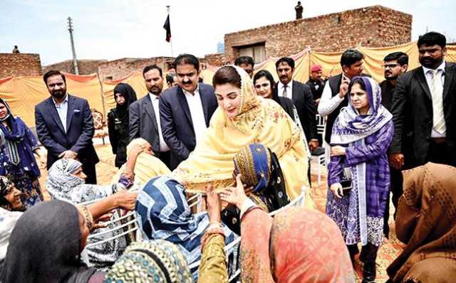 متاثرین کے نقصان کا ازالہ کرینگے، کسی جگہ پر قبضہ ہونا کمشنر، ڈپٹی کمشنر کی ناکامی: مریم نواز