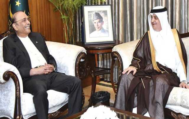 سعودی سفیر کی ملاقات، باہمی تعلقات کو وسعت دینا دونوں ممالک کیلئے مفید: صدر 